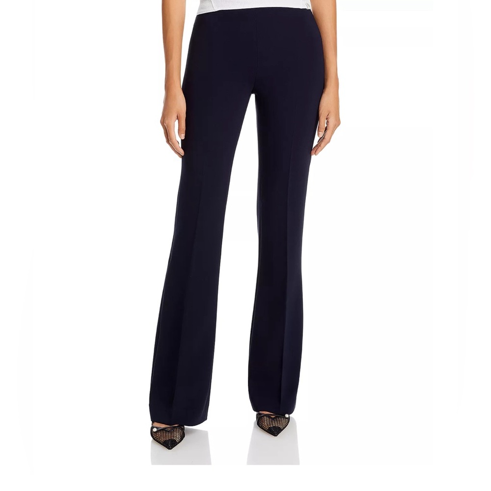 Theory Demitiria Pull On Pant in Crepe, Navy, 00